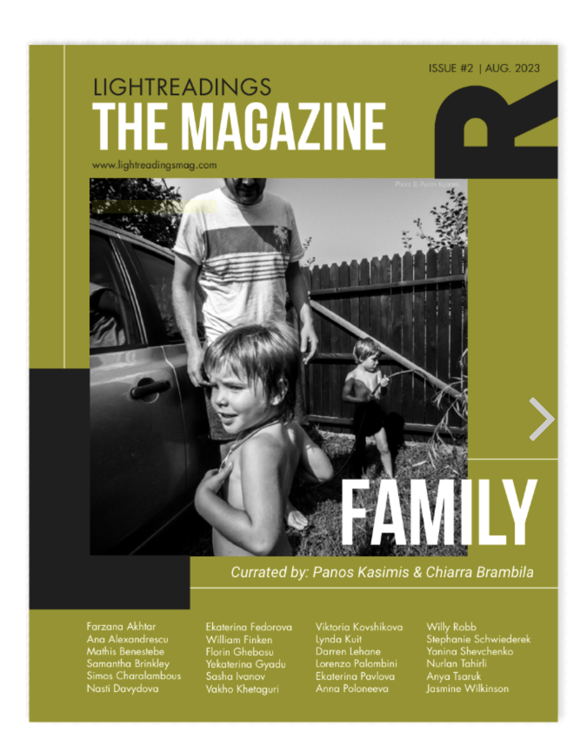 Cover of Lightreadings Magazine