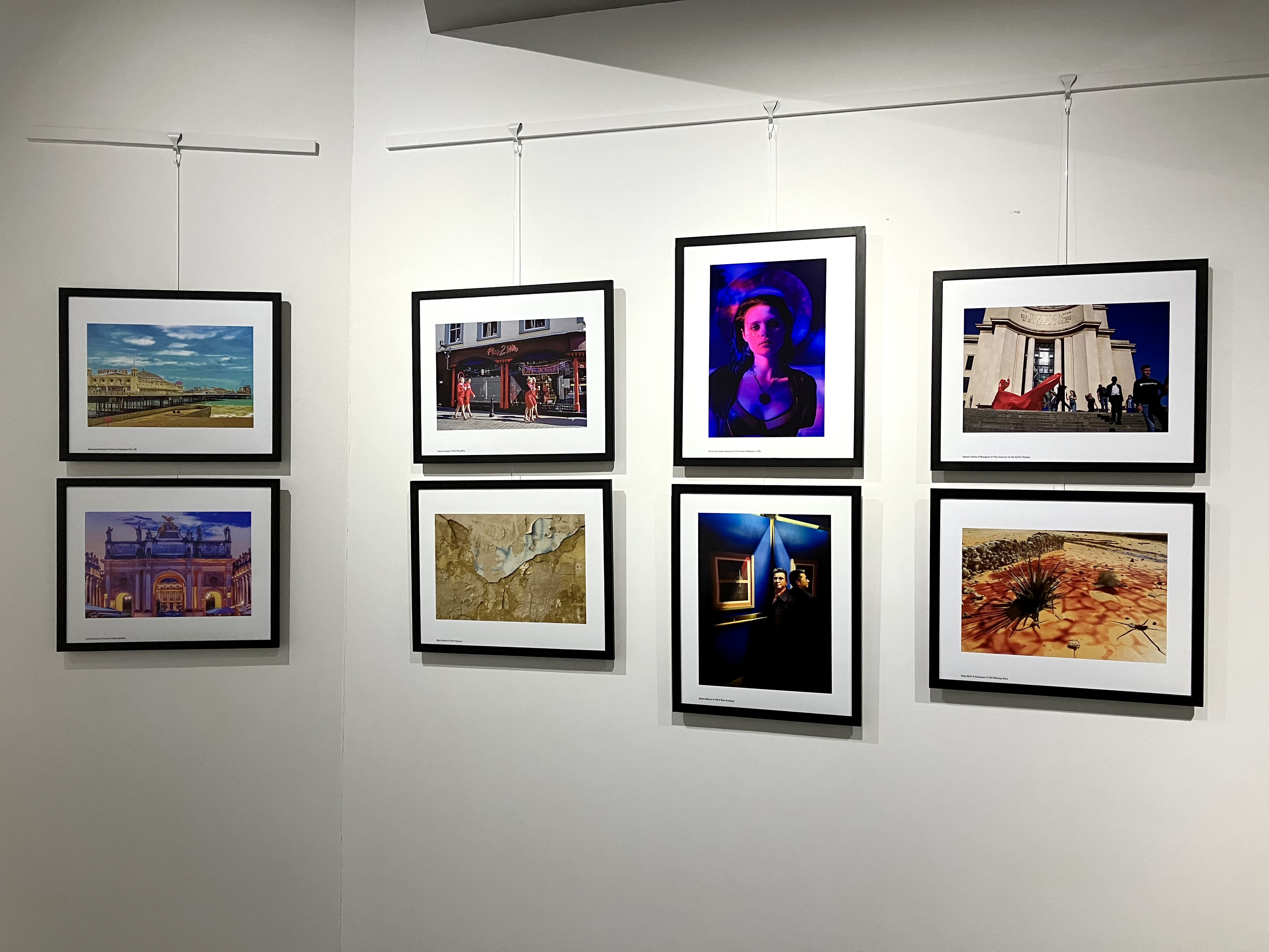 Moments of Color Exhibition at the Blank Wall Gallery in Athens, Greece.