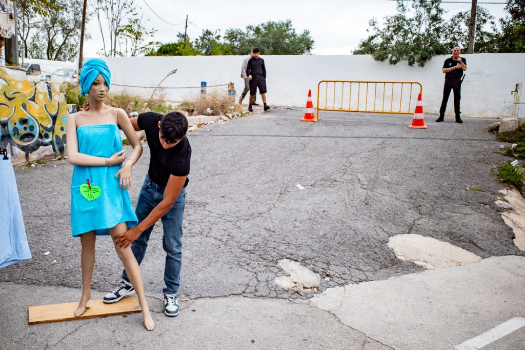 Candid street photography in Benidorm, Spain.